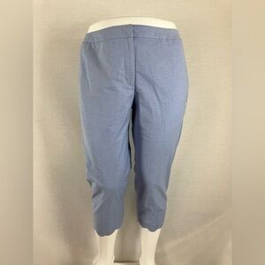 Talbots Light Blue Slim Crop